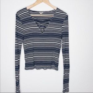 aeropostale | long sleeve multicolor long sleeve